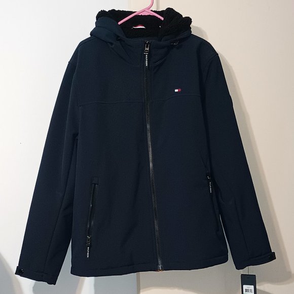 NWT ~ Tommy Hilfiger Water & Wind Resistant Winter Performance Coat (Size Large)